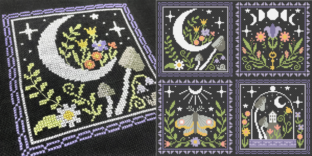 Night Signs by Tiny Modernist – Great Lakes Needleworks