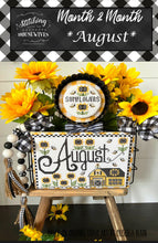 Load image into Gallery viewer, Month 2 Month August by Stitching With The Housewives