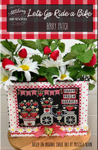 Load image into Gallery viewer, Berry Patch Let's Go Ride a Bike by Stitching With The Housewives