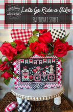 Load image into Gallery viewer, Sweetheart Street Let's Go Ride a Bike by Stitching With The Housewives