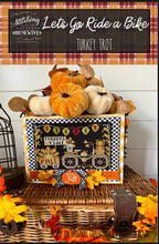 Load image into Gallery viewer, Turkey Trot Let's Go Ride a Bike by Stitching With The Housewives