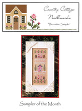 Load image into Gallery viewer, December Sampler by Country Cottage Needleworks