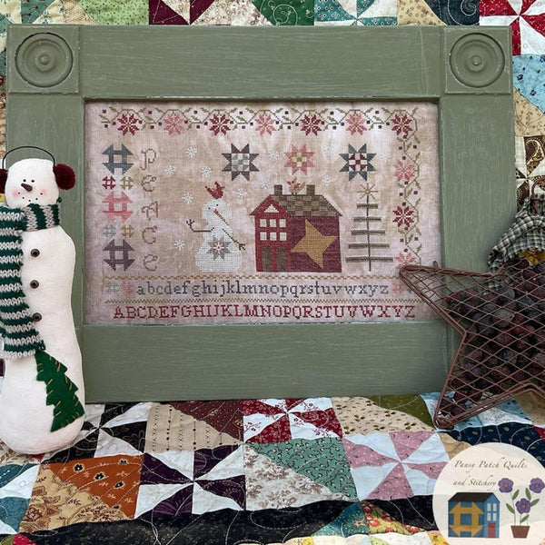 What is Lisa stitching this month?