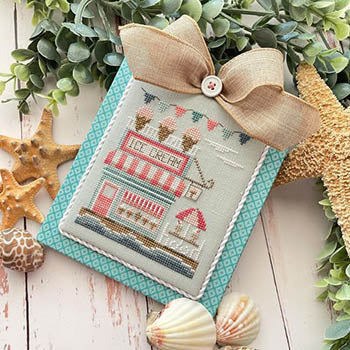 Boardwalk Ice Cream Shop by Country Cottage Needleworks