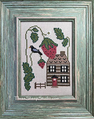 Strawberry Cottage by Three Sheep Studio