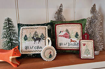 All is Calm, All is Bright by Cosford Rise Stitchery