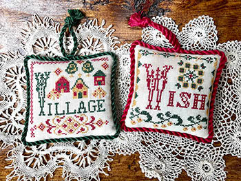 Vintage Christmas Alphabet 10 by Jan Hicks Creates