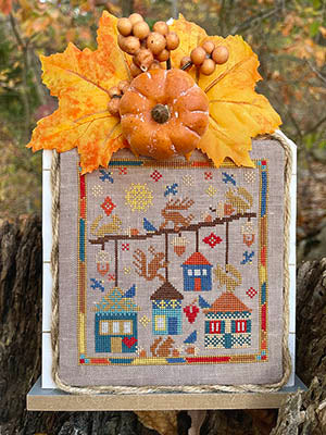 Fall Cottages by Jan Hicks Creates