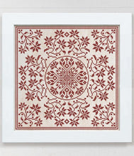 Load image into Gallery viewer, Yuletide Cushion by Modern Folk Embroidery

