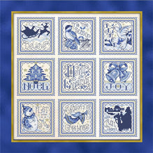 Load image into Gallery viewer, Christmas Blue Ornaments by Joan Elliott Designs
