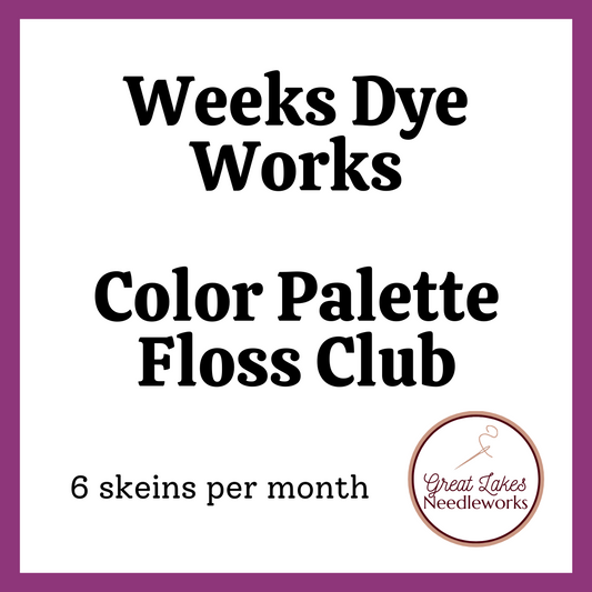 Weeks Dye Works Color Palette Floss Club