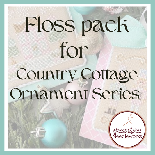 Floss Pack for Country Cottage Ornament (Pastel) Series
