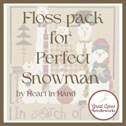 Floss Pack for Perfect Snowman by Heart in Hand