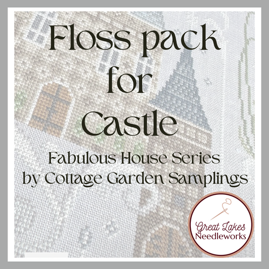 Floss Pack for Castle by Cottage Garden Samplings