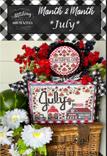 Load image into Gallery viewer, Month 2 Month July by Stitching With The Housewives
