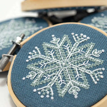Load image into Gallery viewer, Mini Snowflake Ornaments by Counting Puddles
