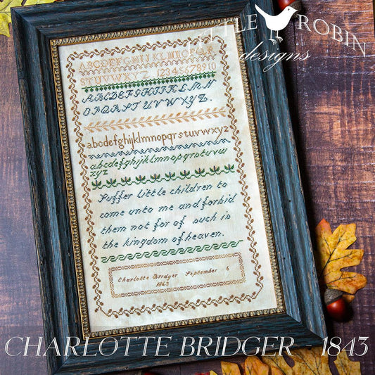 Charlotte Bridger 1843 by Little Robin Designs