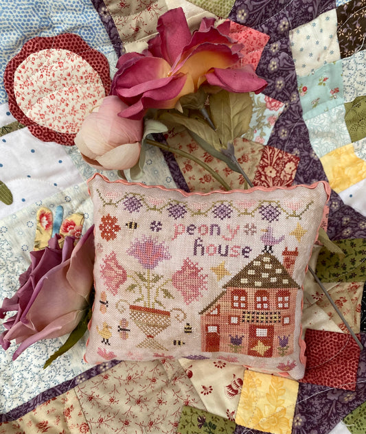 Peony House by Pansy Patch Quilts and Stitchery