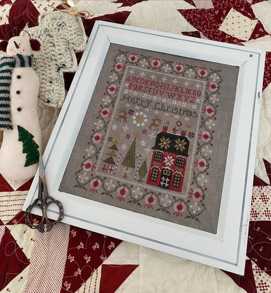 Merry Christmas Sampler by Pansy Patch Quilts and Stitchery