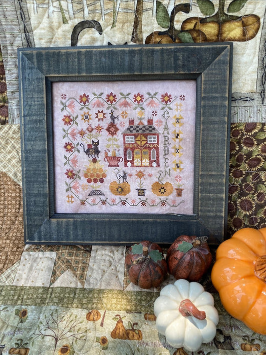 Autumn Garden at Cranberry Manor by Pansy Patch Quilts and Stitchery