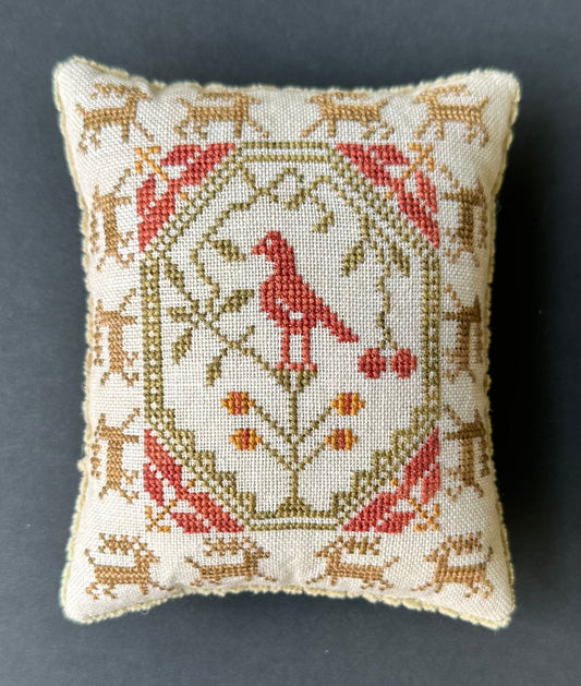 A Christmas Pin Pillow by Kathy Barrick