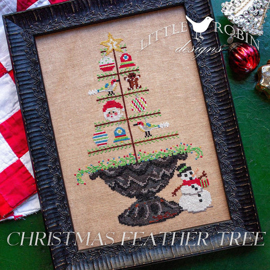 Christmas Feather Tree by Little Robin Designs