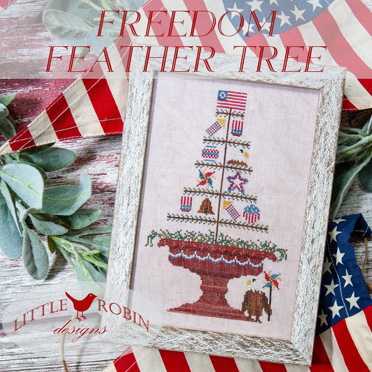 Freedom Feather Tree by Little Robin Designs