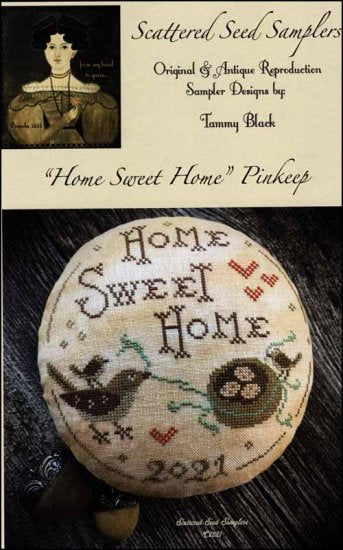 Home Sweet Home Pinkeep by Scattered Seed Samplers