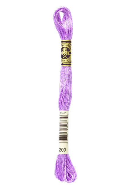 DMC 209 Dark Lavender 6-Strand Embroidery Floss
