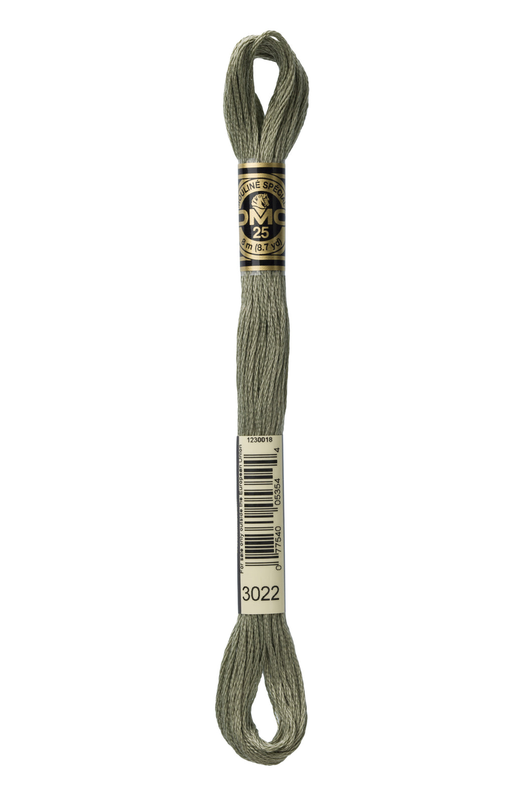 DMC 3022 Medium Brown Gray 6-Strand Embroidery Floss