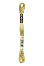 Load image into Gallery viewer, DMC 3046 Medium Yellow Beige 6-Strand Embroidery Floss
