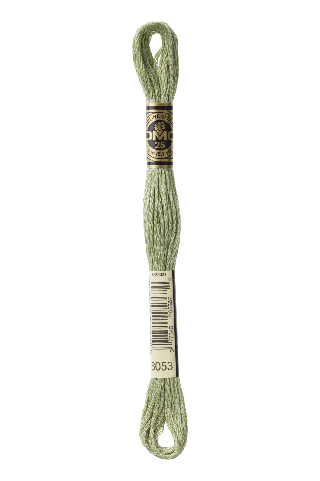 DMC 3053 Green Gray 6-Strand Embroidery Floss