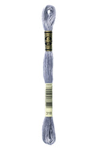 Load image into Gallery viewer, DMC 318 Light Steel Gray 6-Strand Embroidery Floss

