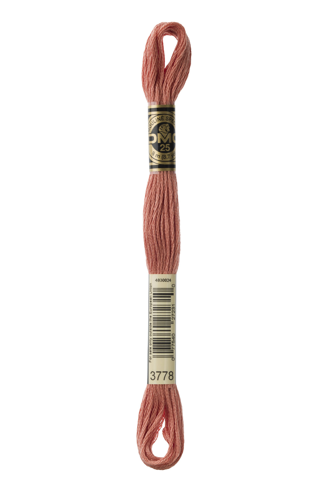 DMC 3778 Light Terra Cotta 6-Strand Embroidery Floss