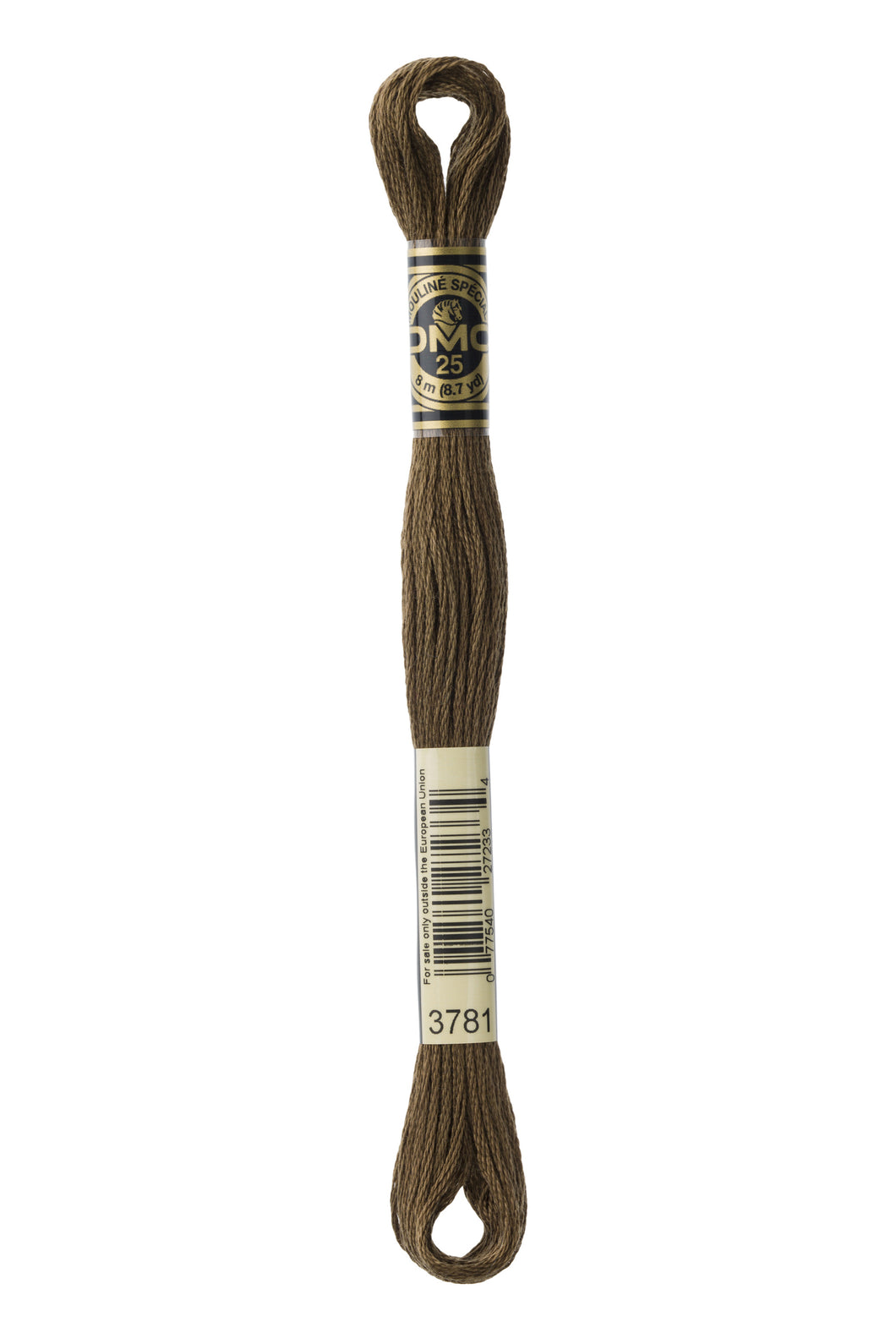 DMC 3781 Dark Mocha Brown 6 Strand Embroidery Floss