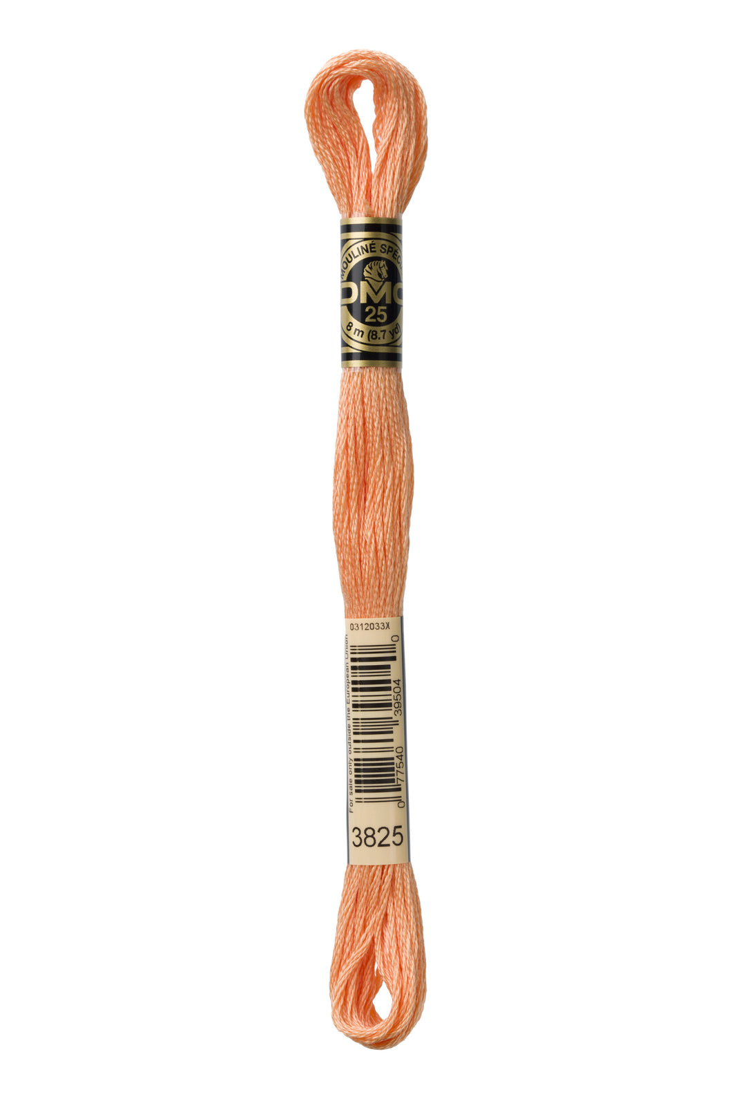 DMC 3825 Pale Pumpkin 6-Strand Embroidery Floss