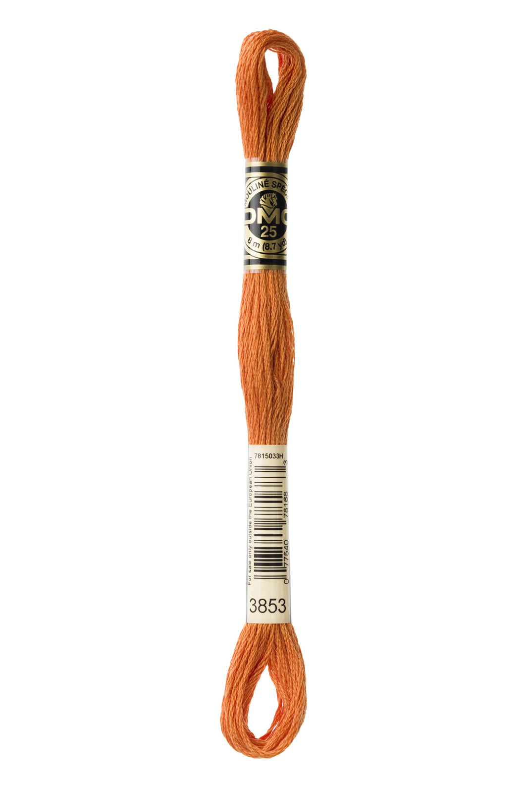 DMC 3853 Dark Autumn Gold 6 Strand Embroidery Floss
