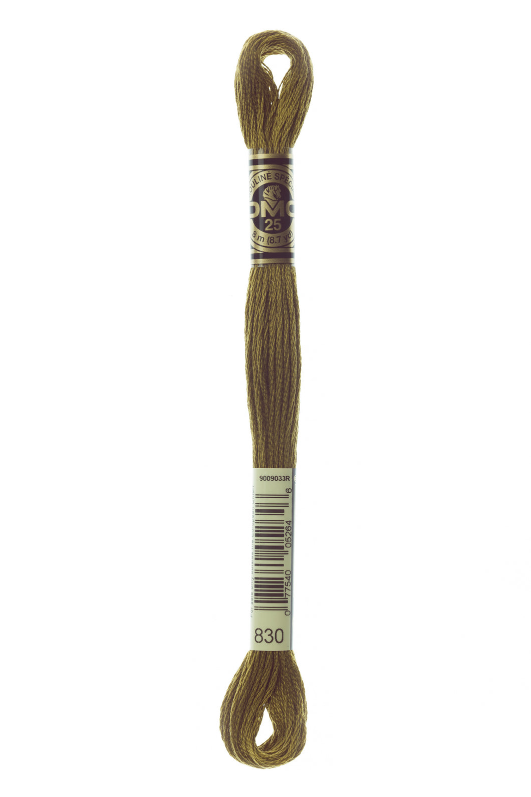 DMC 830 Dark Golden Olive 6-Strand Embroidery Floss