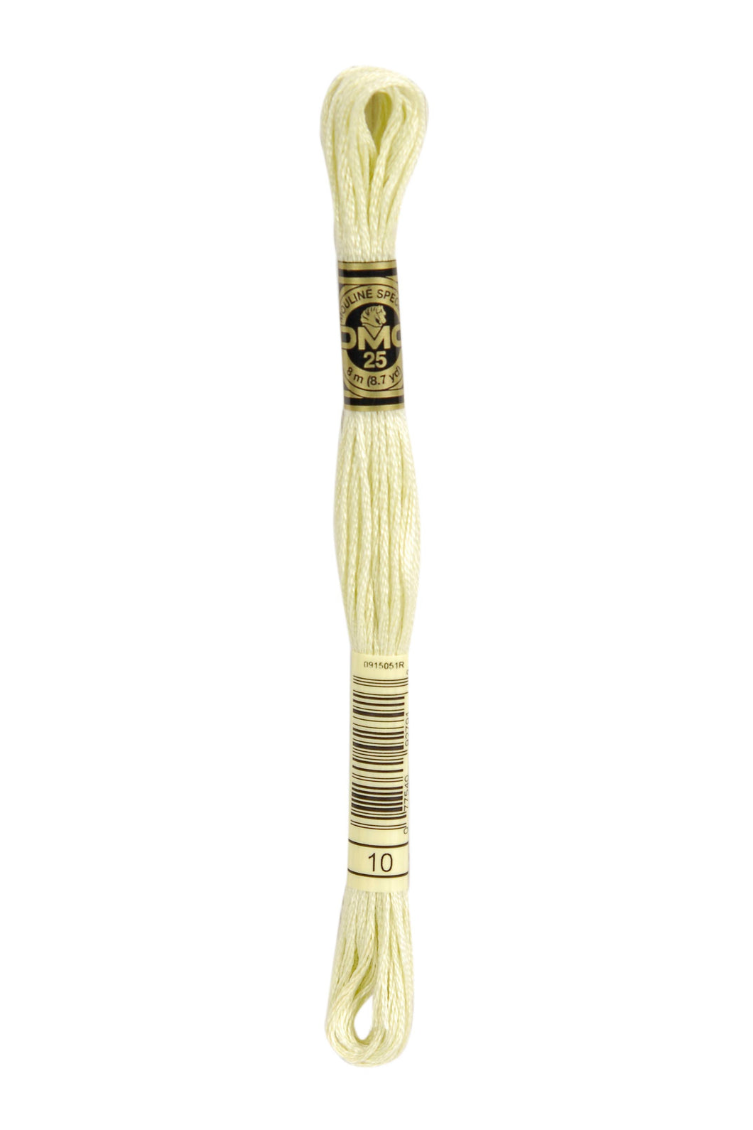 DMC 10 Very Light Tender Green 6-Strand Embroidery Floss