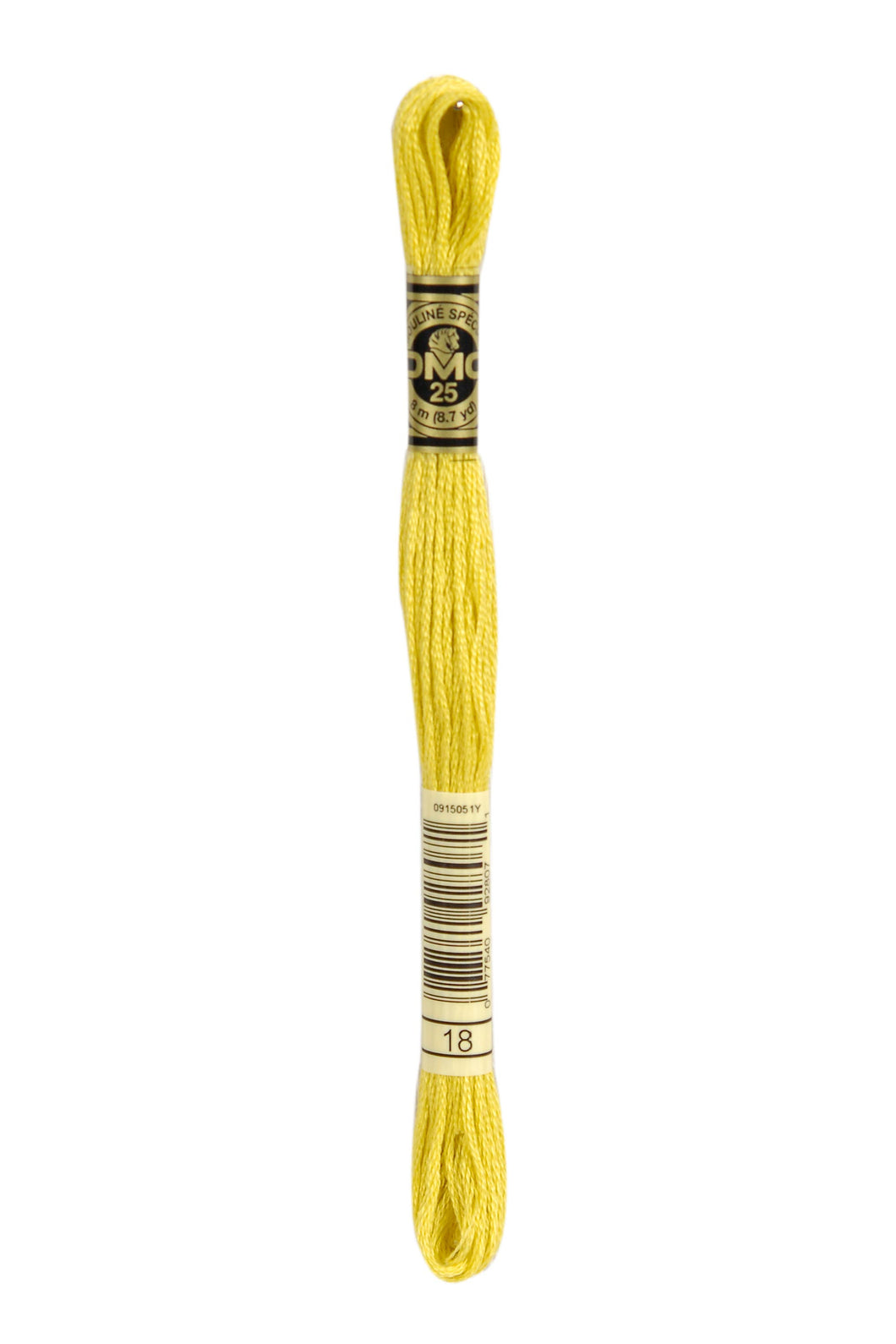 DMC 18 Yellow Plum 6-Strand Embroidery Floss