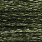 Load image into Gallery viewer, DMC 3051 Dark Green Gray 6-Strand Embroidery Floss
