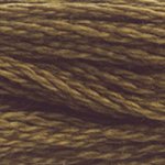 DMC 869 Very Dark Hazelnut Brown 6-Strand Embroidery Floss