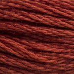 DMC 918 Dark Red Copper 6-Strand Embroidery Floss