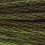 DMC 936 Very Dark Avocado Green 6-Strand Embroidery Floss
