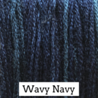 Wavy Navy 6-Strand Embroidery Floss from Classic Colorworks