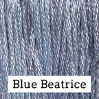 Blue Beatrice 6-Strand Embroidery Floss from Classic Colorworks