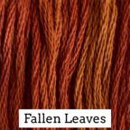 Fallen Leaves 6-Strand Embroidery Floss from Classic Colorworks