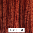 Just Rust 6-Strand Embroidery Floss from Classic Colorworks