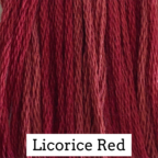 Licorice Red 6-Strand Embroidery Floss from Classic Colorworks