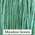 Meadow Green 6-Strand Embroidery Floss from Classic Colorworks